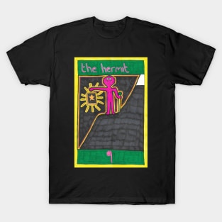 The Hermit. Tarot. Outsider Art T-Shirt